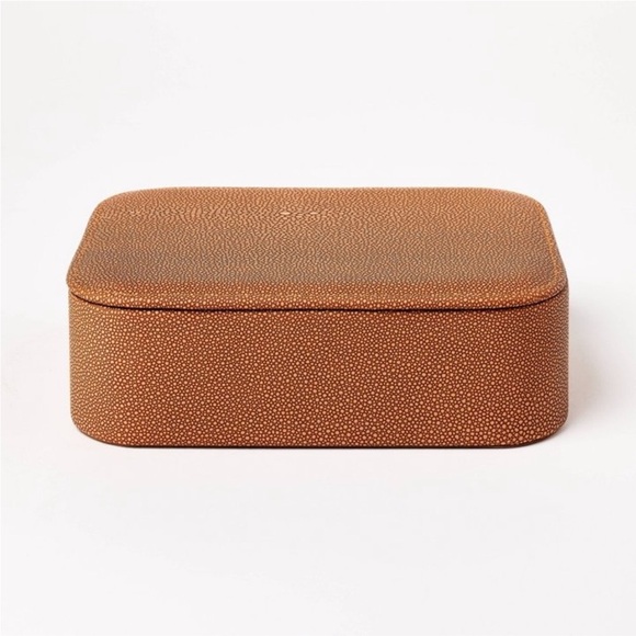 Studio McGee Large Shagreen Box with Lid - Threshold™ - Picture 1 of 13
